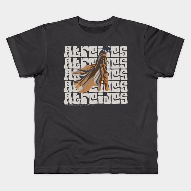 Paul Atreides Typography - Dune Kids T-Shirt by Slightly Unhinged